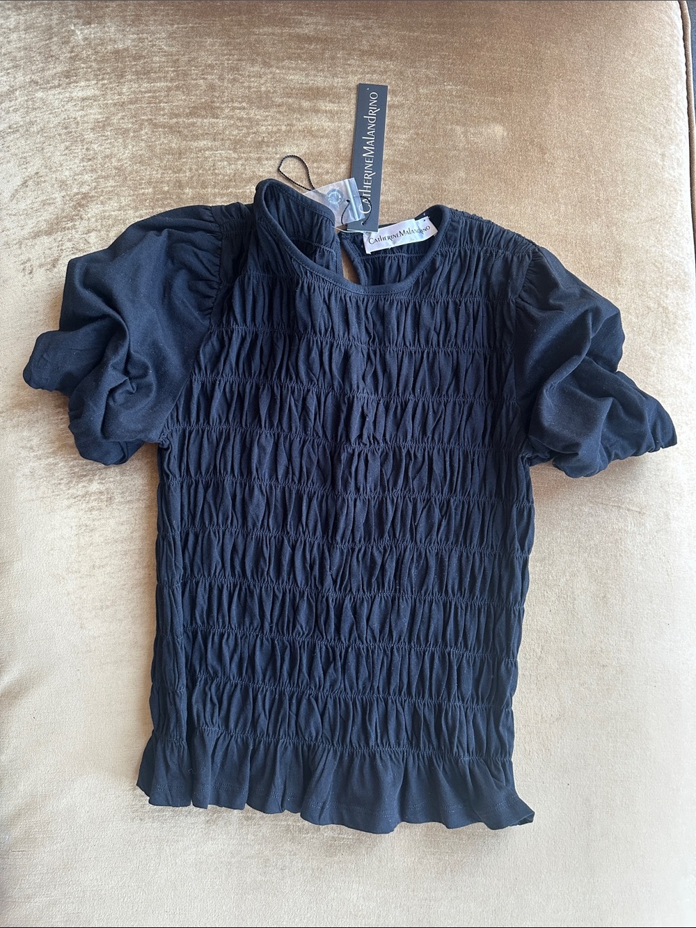 Cutest Feminine ballerina Top Blouse tee Elevated casual essentials 100% cotton